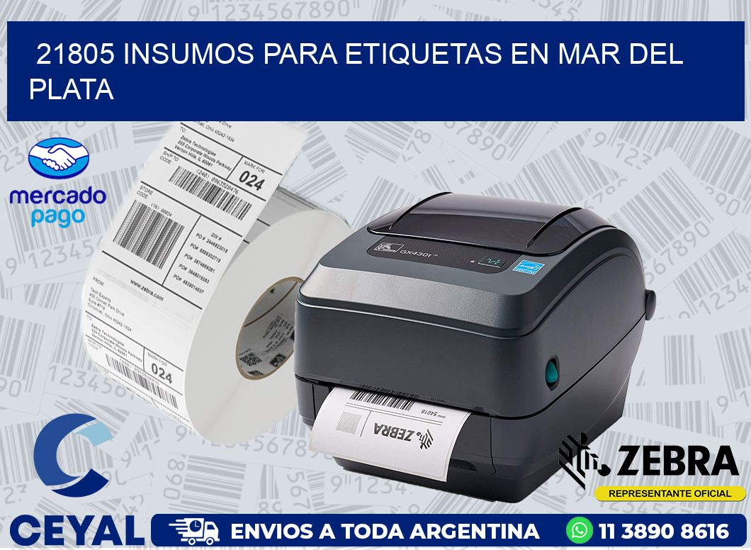 21805 INSUMOS PARA ETIQUETAS EN MAR DEL PLATA