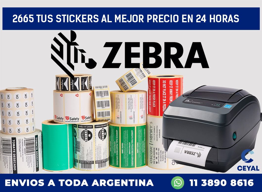 2665 TUS STICKERS AL MEJOR PRECIO EN 24 HORAS