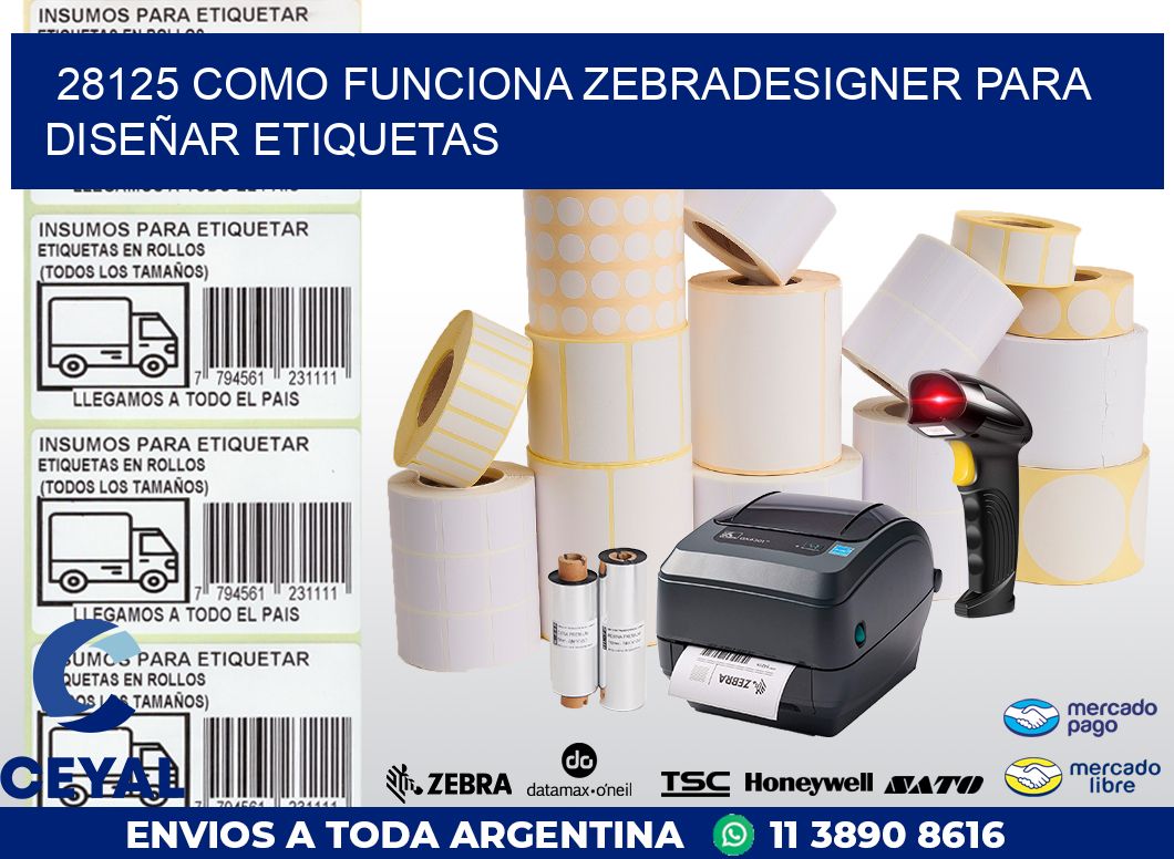 28125 COMO FUNCIONA ZEBRADESIGNER PARA DISEÑAR ETIQUETAS