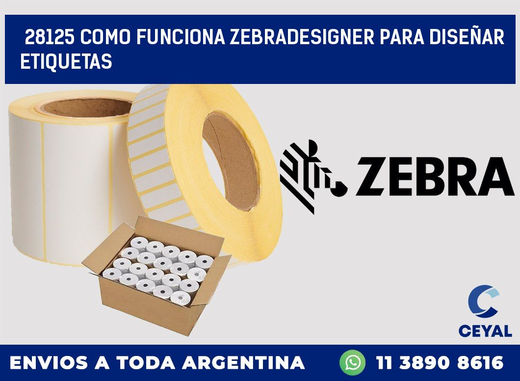 28125 COMO FUNCIONA ZEBRADESIGNER PARA DISEÑAR ETIQUETAS