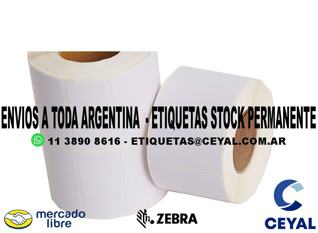 200 ETIQUETAS PEGATINA 25 x 39 ENVIOS ARGENTINA