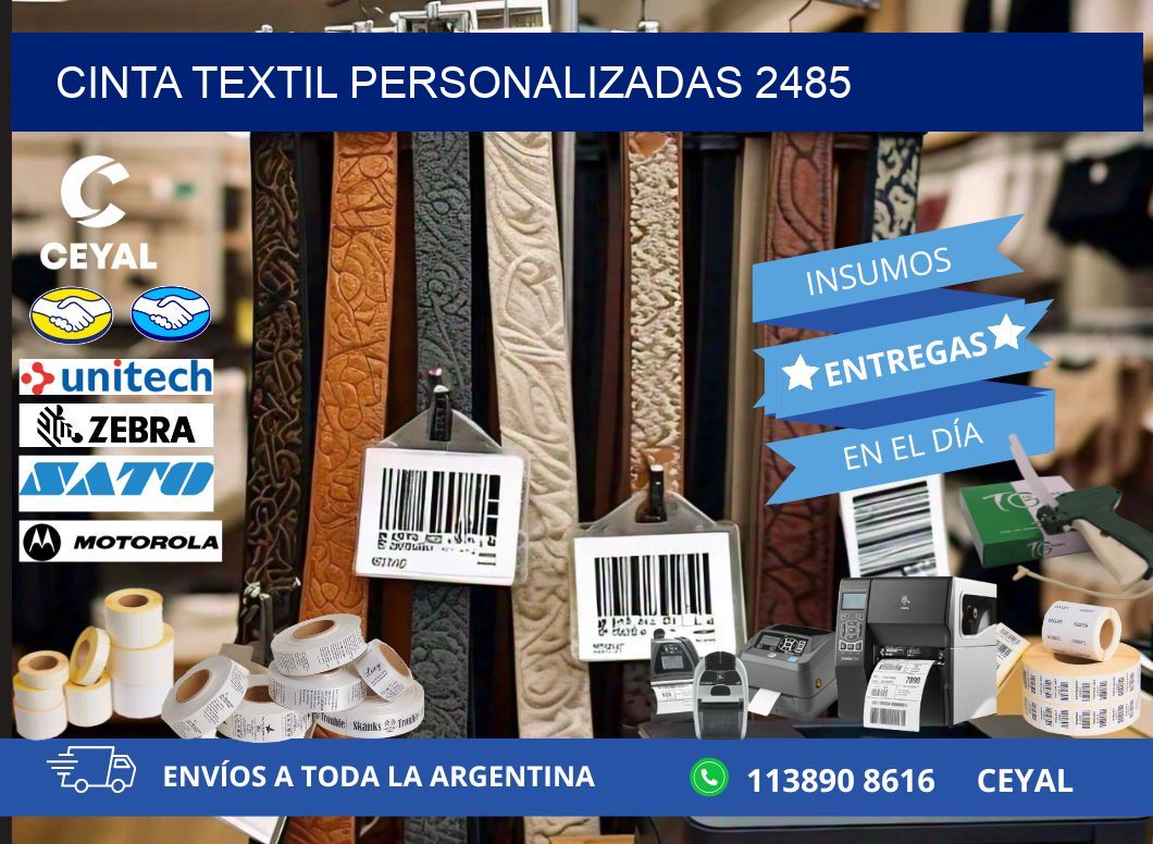 CINTA TEXTIL PERSONALIZADAS 2485