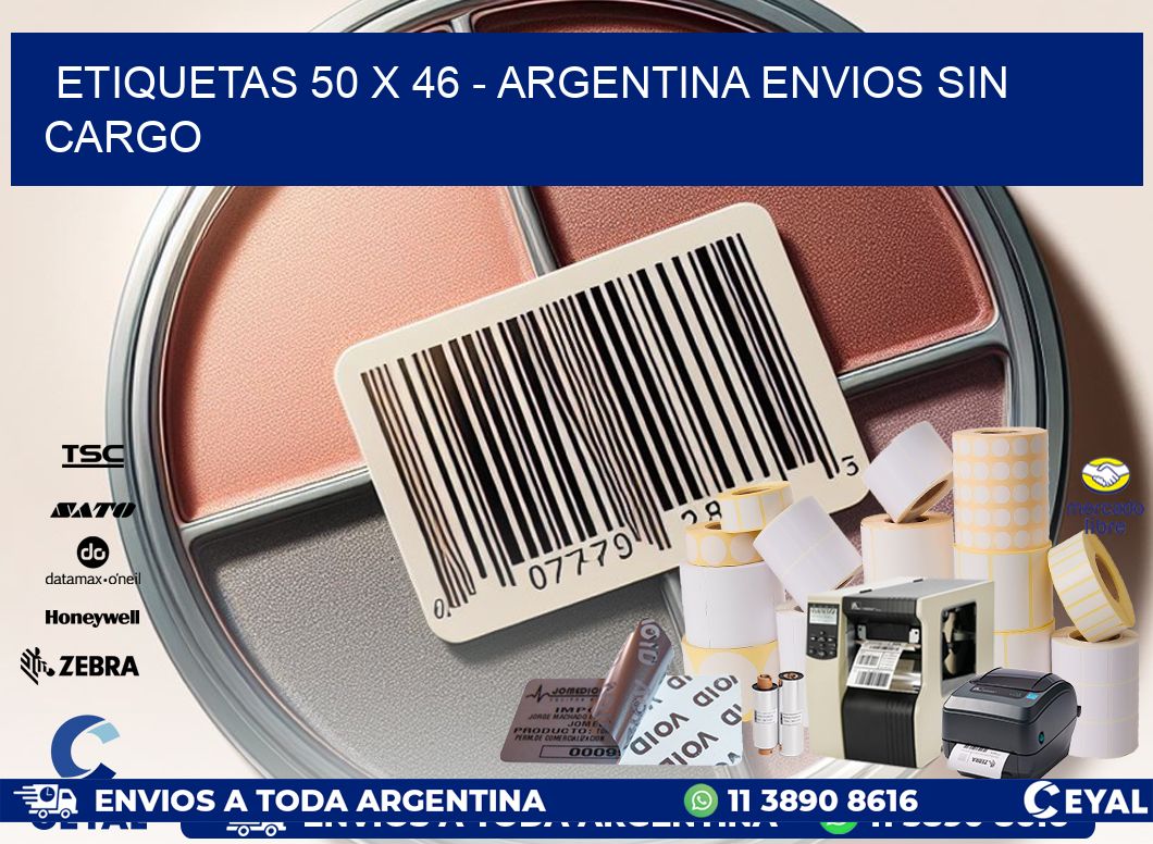 ETIQUETAS 50 x 46 – ARGENTINA ENVIOS SIN CARGO