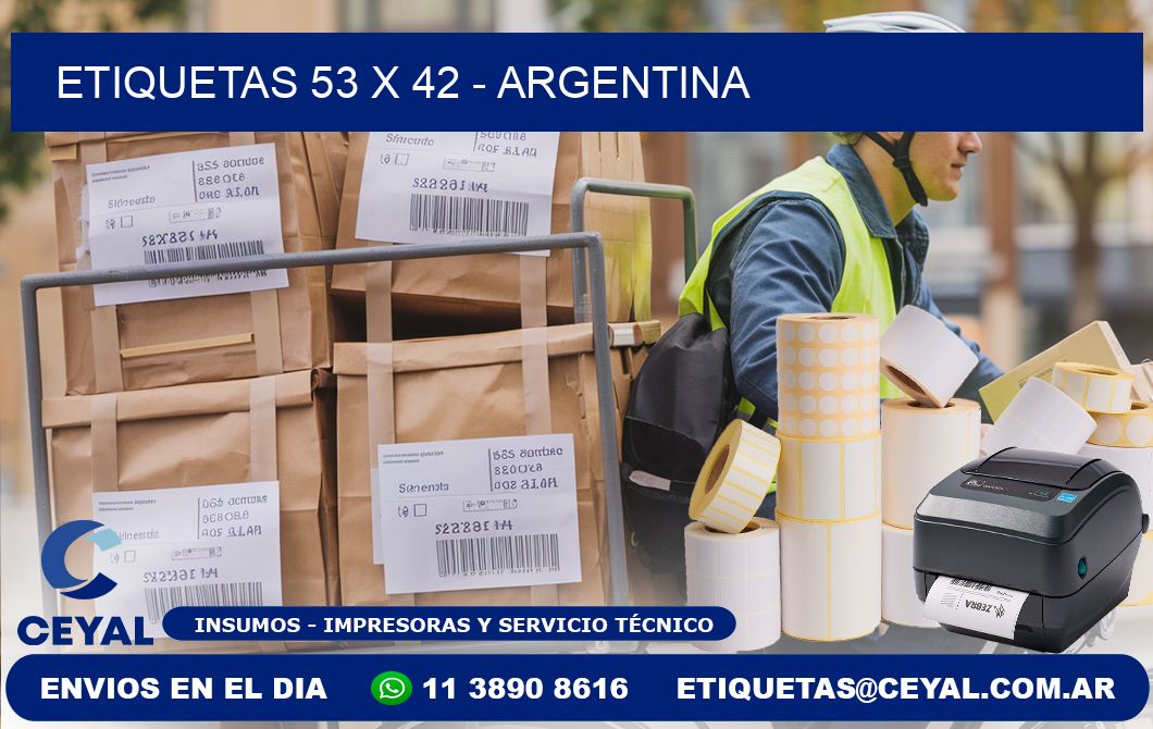 ETIQUETAS 53 x 42 - ARGENTINA