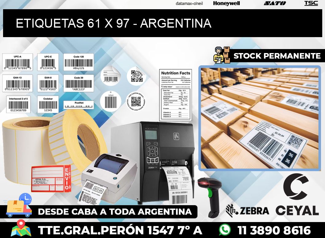 ETIQUETAS 61 x 97 – ARGENTINA