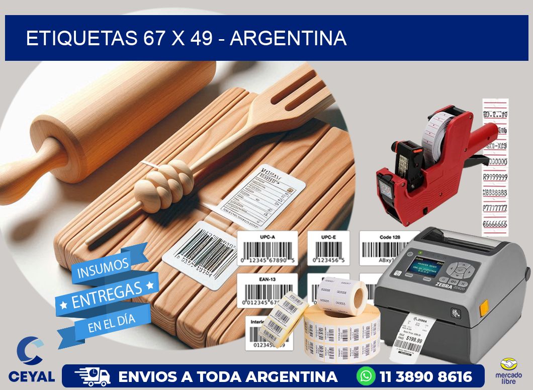 ETIQUETAS 67 x 49 – ARGENTINA