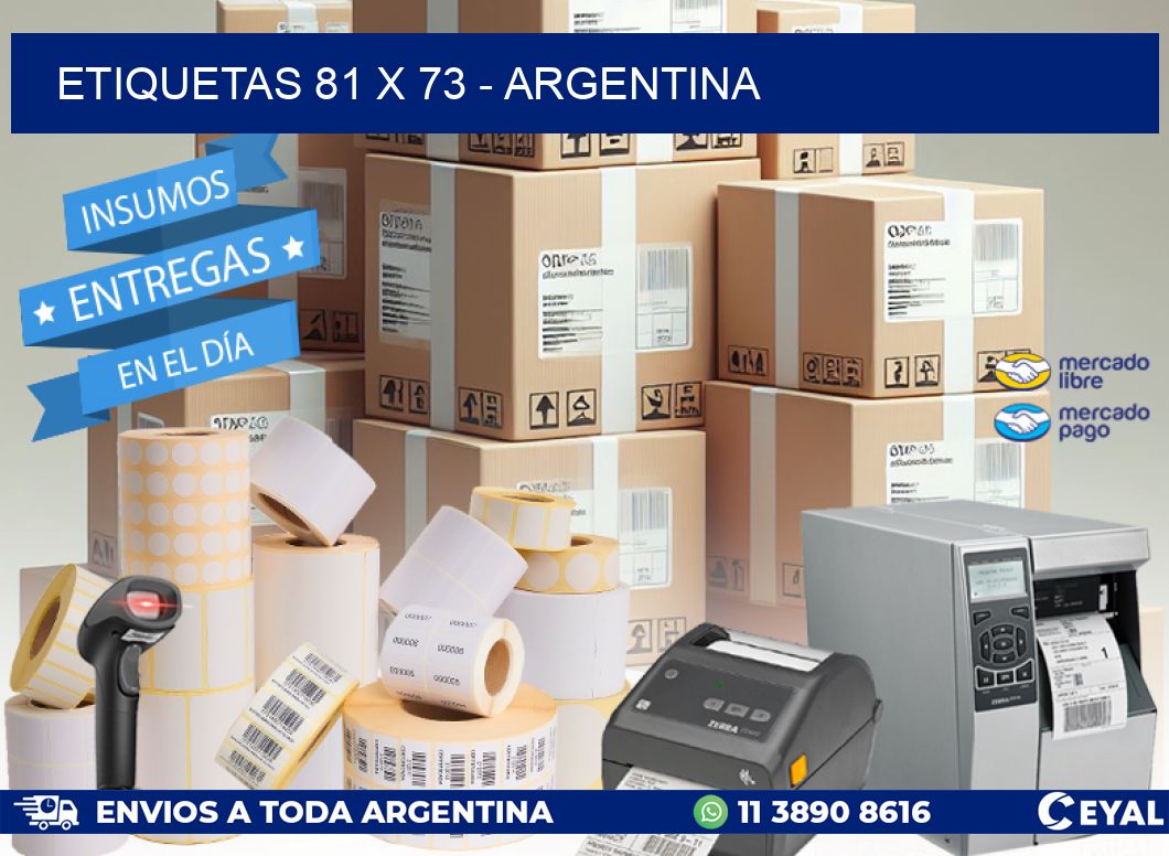 ETIQUETAS 81 x 73 - ARGENTINA