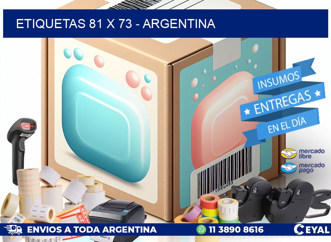 ETIQUETAS 81 x 73 - ARGENTINA