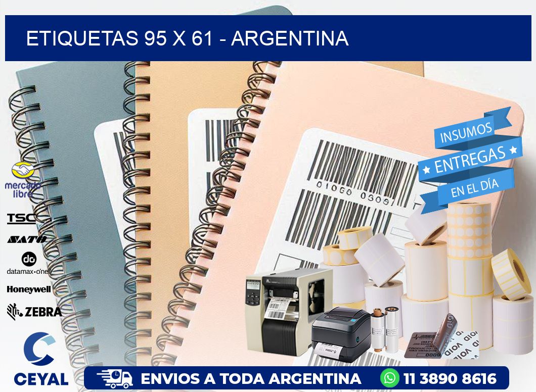 ETIQUETAS 95 x 61 - ARGENTINA