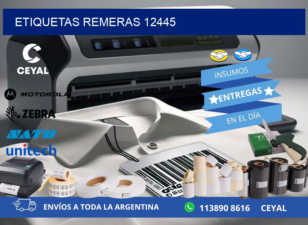 ETIQUETAS REMERAS 12445