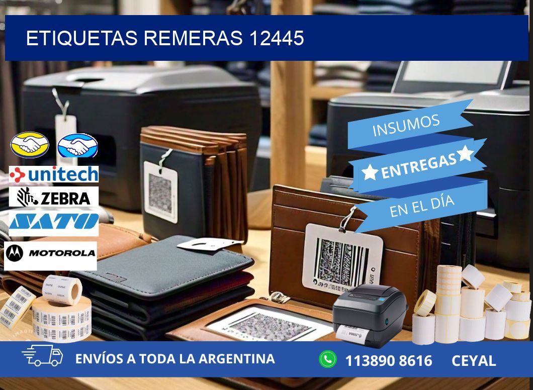 ETIQUETAS REMERAS 12445