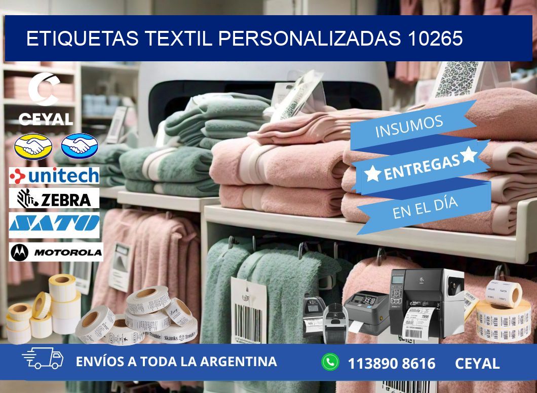 ETIQUETAS TEXTIL PERSONALIZADAS 10265