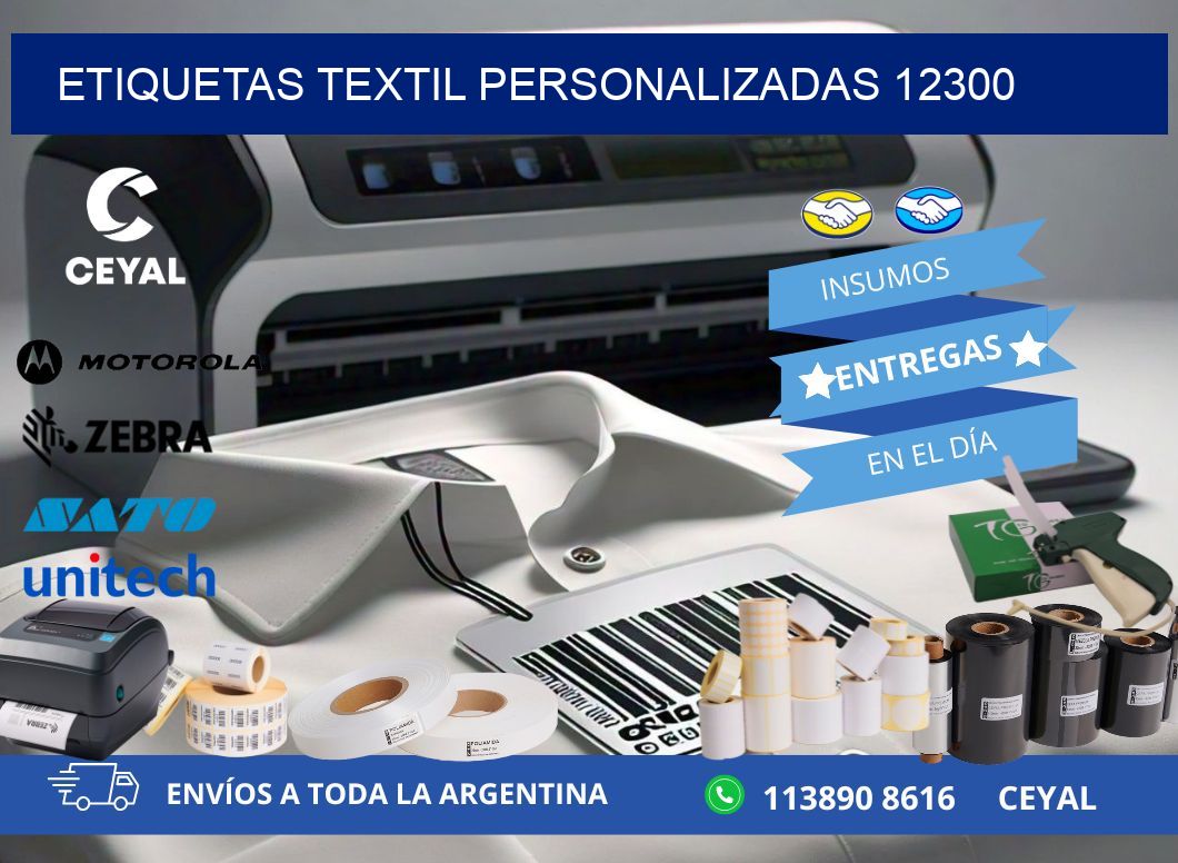 ETIQUETAS TEXTIL PERSONALIZADAS 12300