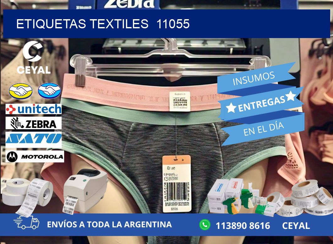 ETIQUETAS TEXTILES  11055