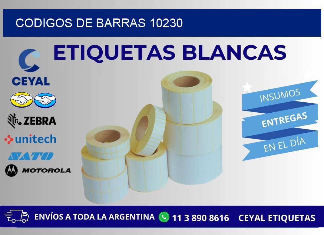 CODIGOS DE BARRAS 10230