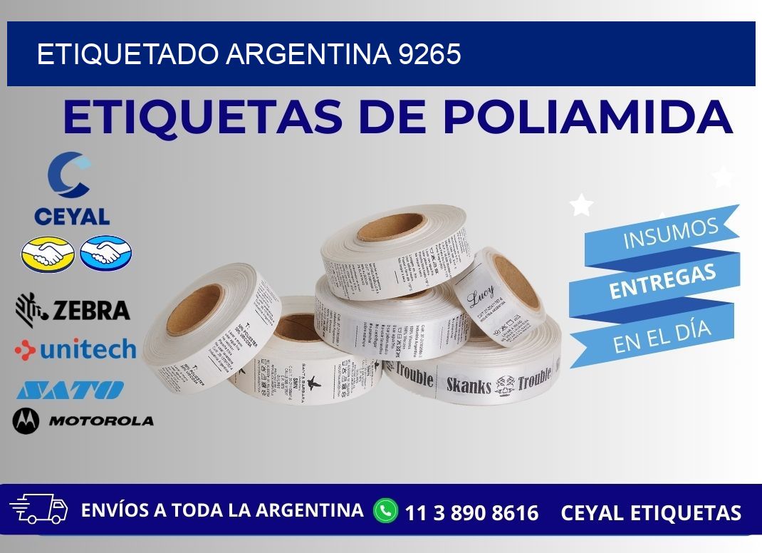 ETIQUETADO ARGENTINA 9265