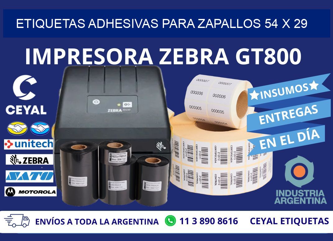 ETIQUETAS ADHESIVAS PARA ZAPALLOS 54 x 29