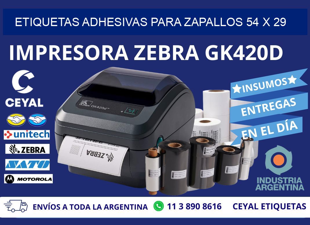 ETIQUETAS ADHESIVAS PARA ZAPALLOS 54 x 29