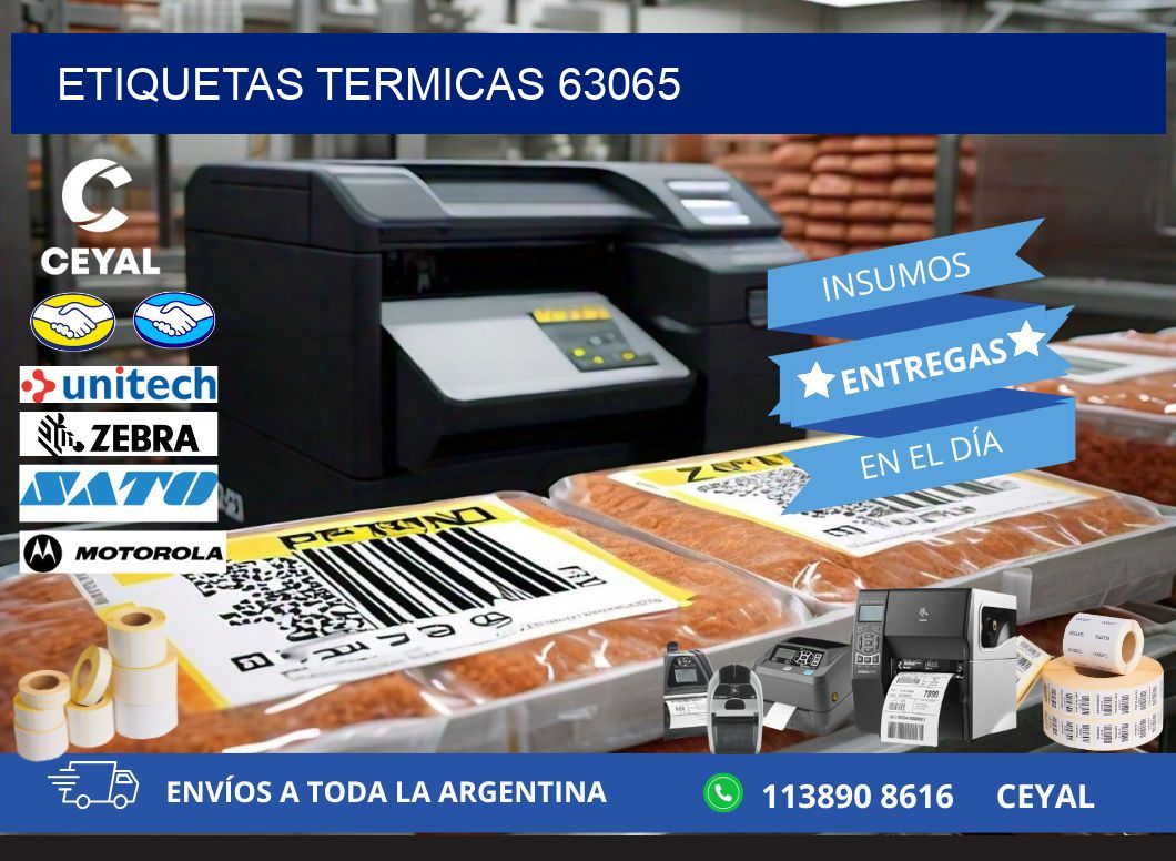 ETIQUETAS TERMICAS 63065