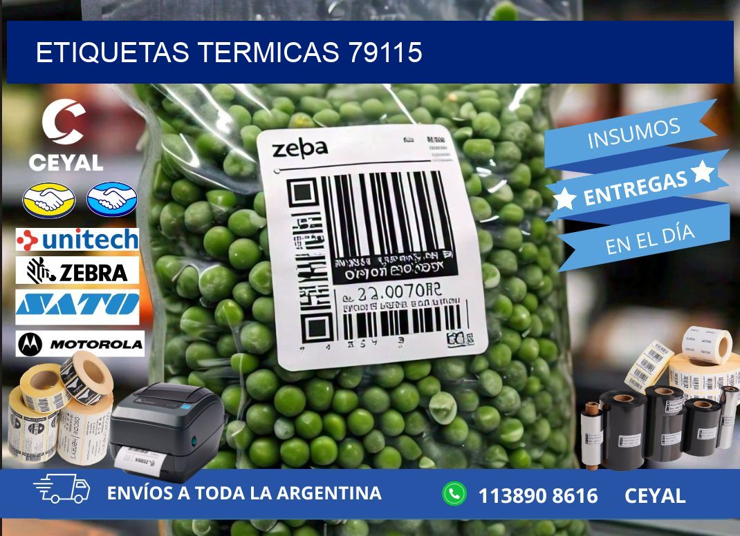 ETIQUETAS TERMICAS 79115