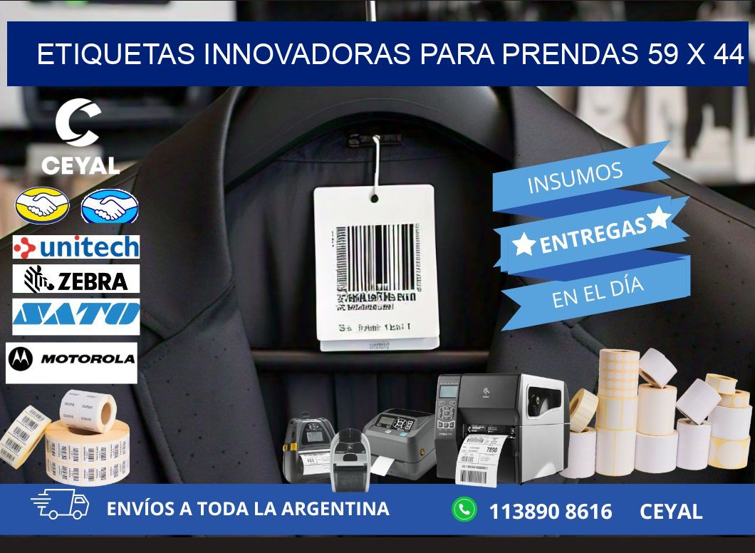 ETIQUETAS INNOVADORAS PARA PRENDAS 59 x 44