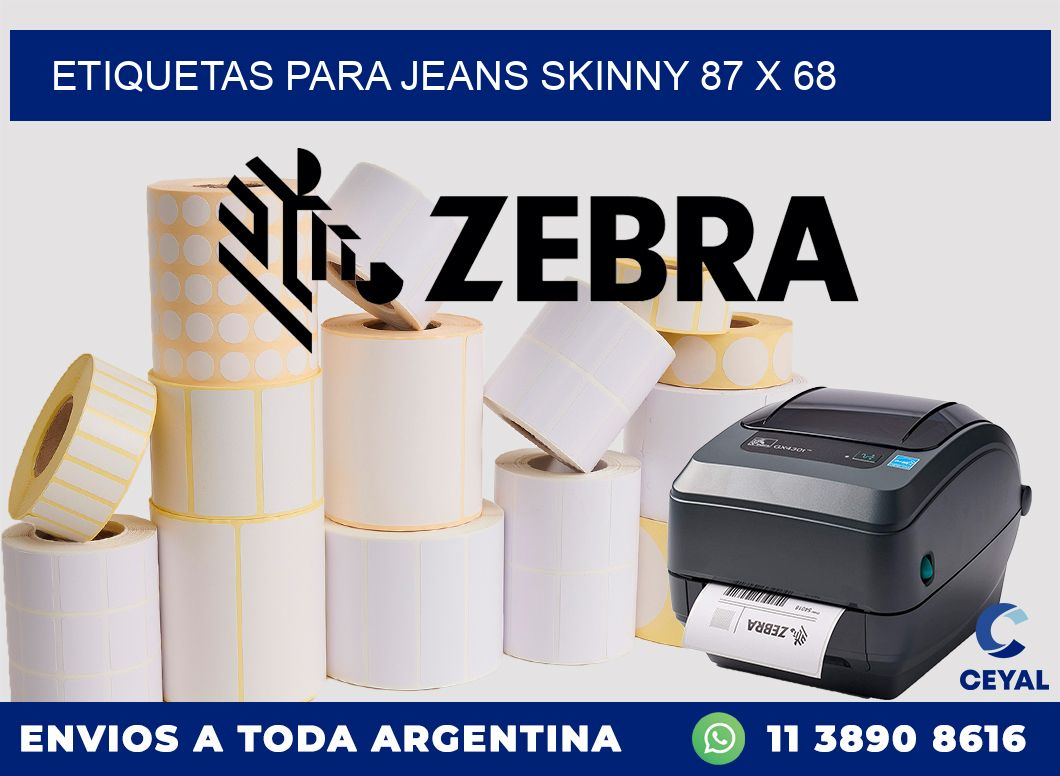 ETIQUETAS PARA JEANS SKINNY 87 x 68