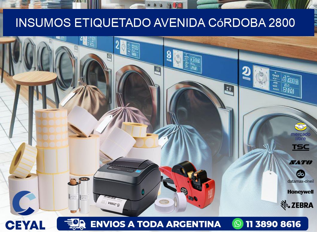 INSUMOS ETIQUETADO Avenida Córdoba 2800