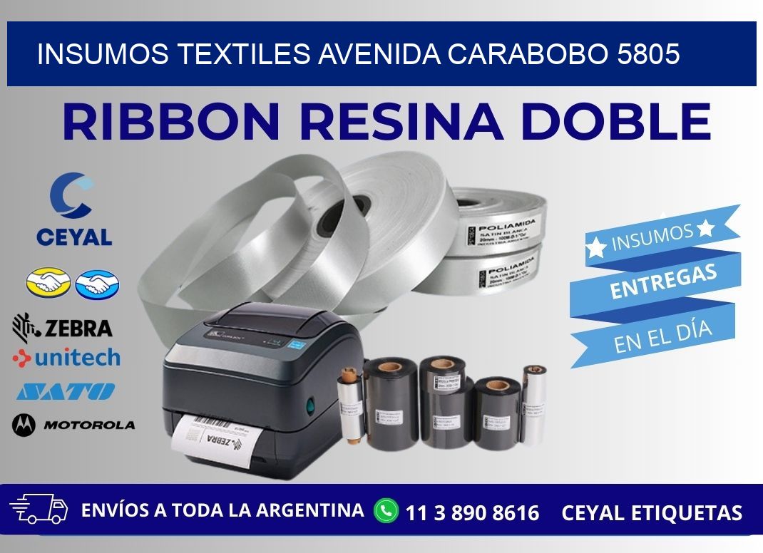 INSUMOS TEXTILES AVENIDA CARABOBO 5805