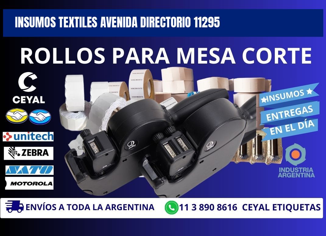 INSUMOS TEXTILES AVENIDA DIRECTORIO 11295