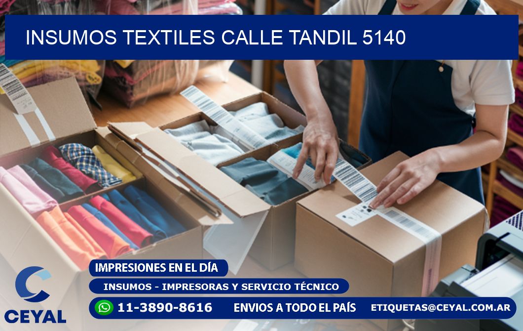 INSUMOS TEXTILES CALLE TANDIL 5140