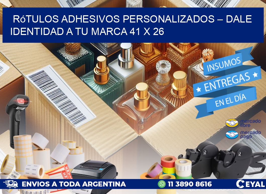 Rótulos Adhesivos Personalizados – Dale Identidad a Tu Marca 41 x 26