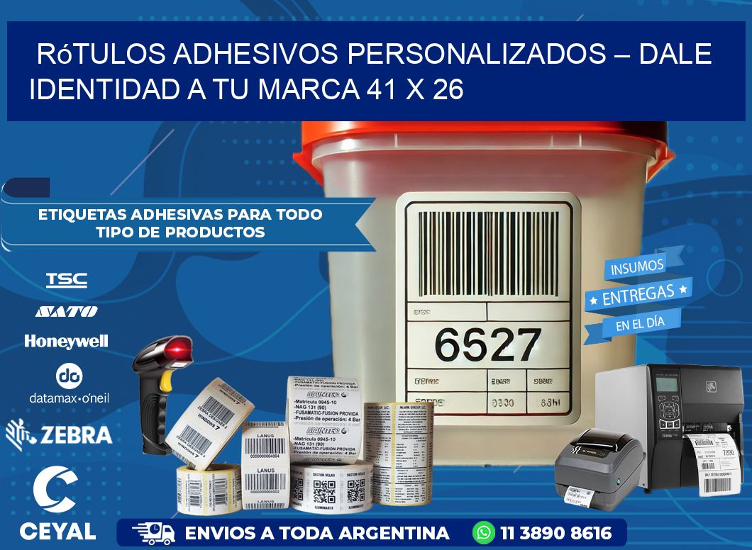 Rótulos Adhesivos Personalizados – Dale Identidad a Tu Marca 41 x 26