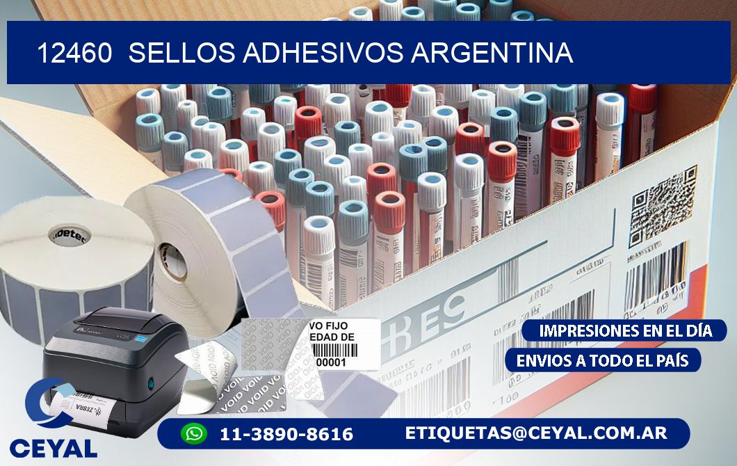 12460  Sellos Adhesivos Argentina