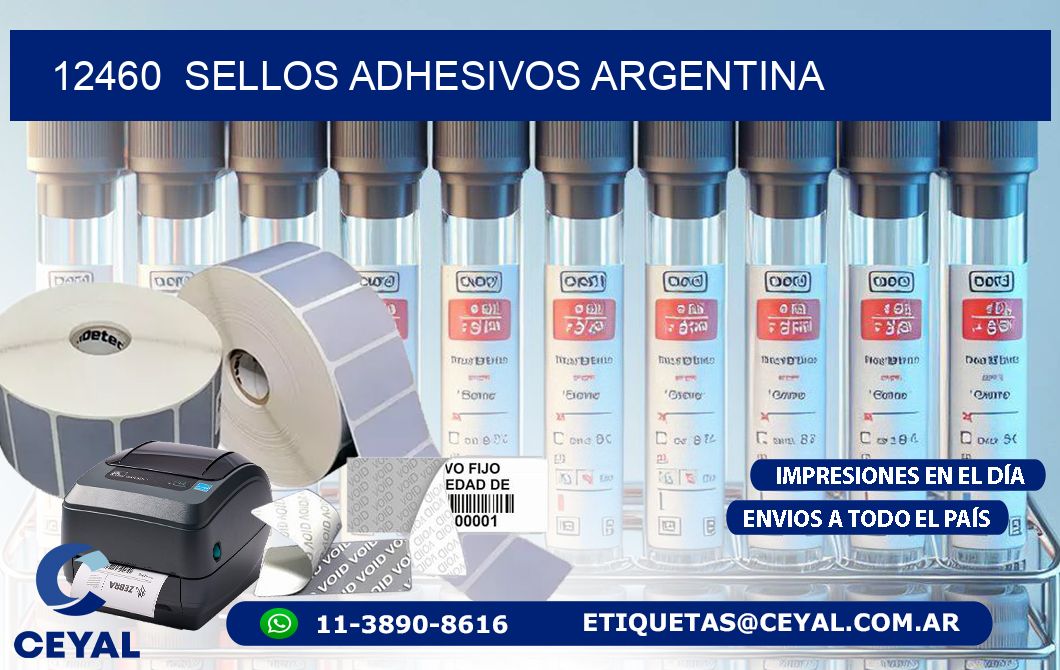 12460  Sellos Adhesivos Argentina