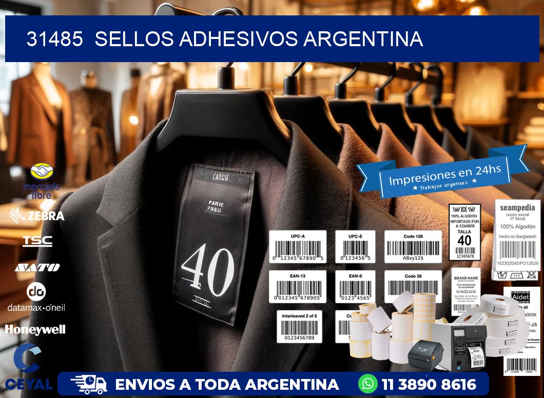 31485  Sellos Adhesivos Argentina