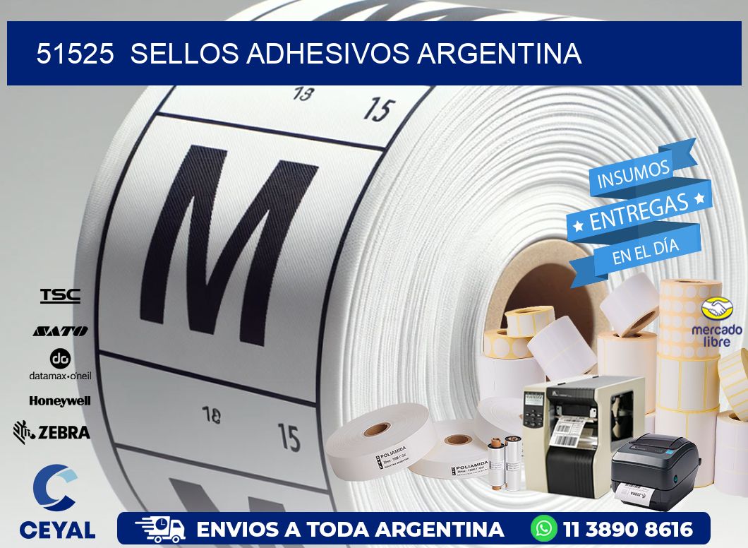 51525  Sellos Adhesivos Argentina