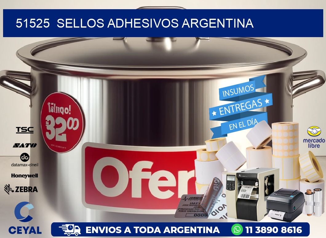 51525  Sellos Adhesivos Argentina