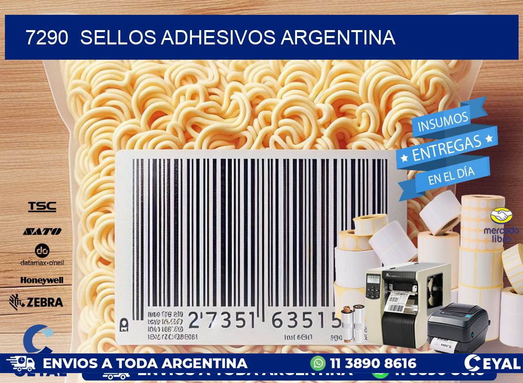 7290  Sellos Adhesivos Argentina