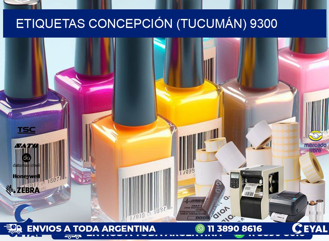 ETIQUETAS CONCEPCIÓN (TUCUMÁN) 9300