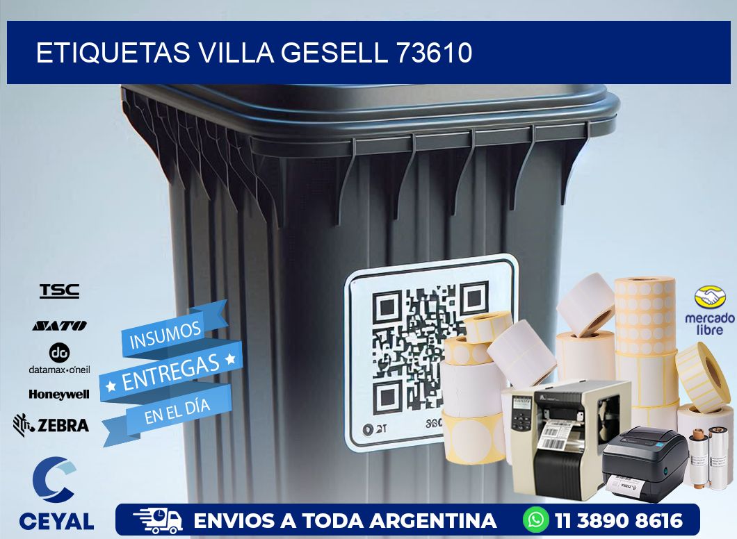 ETIQUETAS VILLA GESELL 73610